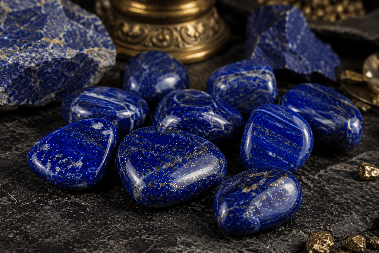 Lapis Lazuli (ลาพิส ลาซูลี): อัญมณีแห่งปัญญาและอารยธรรมโบราณ 